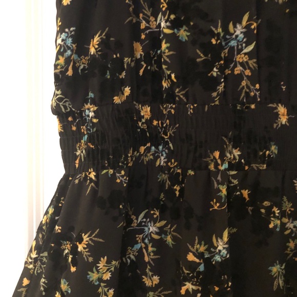 Rachel Roy Floral Black Dress - Picture 5 of 12